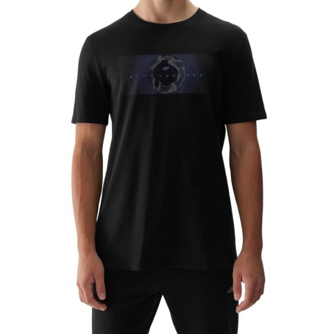 Koszulka męska 4F M2964 głęboka czerń 4FWAW25TTSHM2964 20S 4F