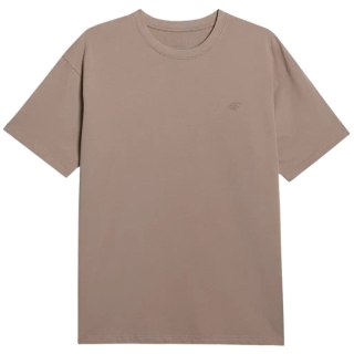 Koszulka męska 4F M2967 jasny brąz 4FWAW25TTSHM2967 82S 4F