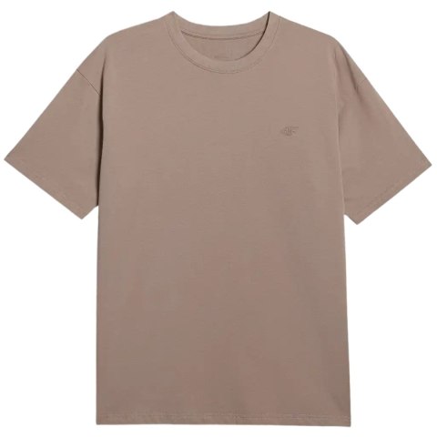 Koszulka męska 4F M2967 jasny brąz 4FWAW25TTSHM2967 82S 4F