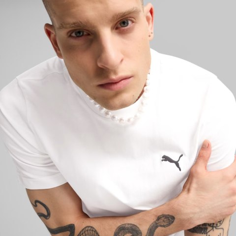 Koszulka męska Puma ESS Small Logo Tee biała 682538 02 Puma