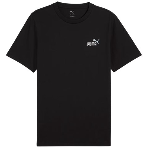 Koszulka męska Puma Ess 2 Color Small No. 1 Logo Tee czarna 684717 01 Puma