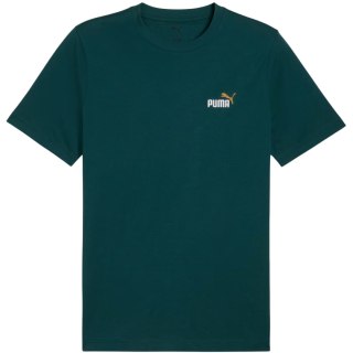 Koszulka męska Puma Ess 2 Color Small No. 1 Logo Tee morska zieleń 684717 75 Puma