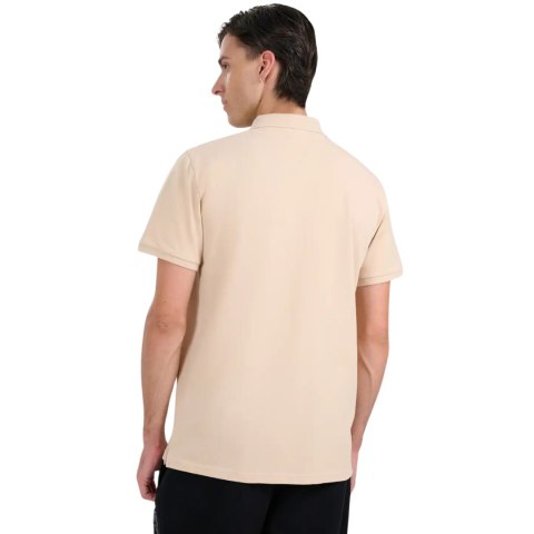 Koszulka męska polo 4F M555 beżowa 4FWAW25TPTSM555 83S 4F