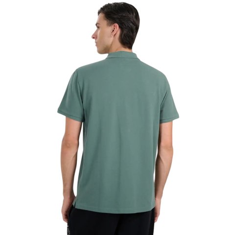 Koszulka męska polo 4F M555 zielona 4FWAW25TPTSM555 41S 4F