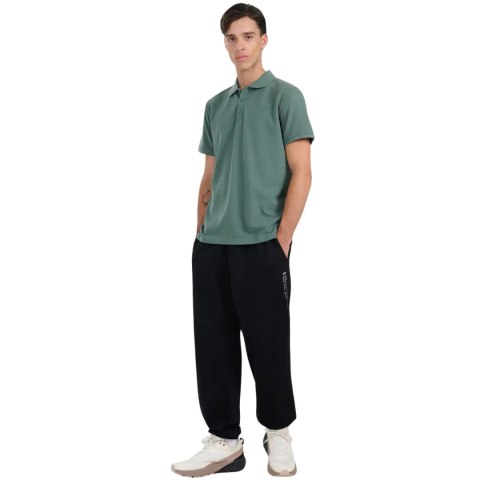 Koszulka męska polo 4F M555 zielona 4FWAW25TPTSM555 41S 4F