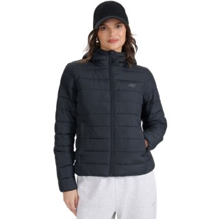 Kurtka damska pikowana 4F F580 głęboka czerń 4FWAW25TDJAF580 20S 4F