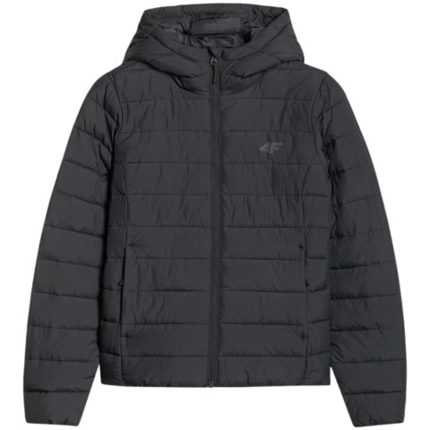 Kurtka damska pikowana 4F F580 głęboka czerń 4FWAW25TDJAF580 20S 4F