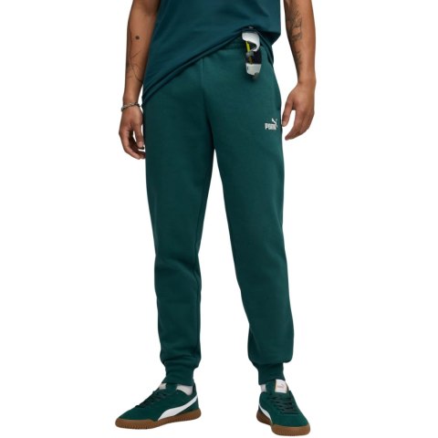 Spodnie męskie Puma ESS no.1 Logo Sweatpants FL zielone 682607 75 Puma