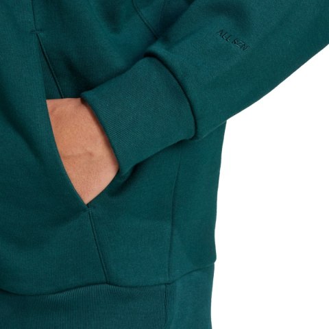 Bluza męska adidas ALL SZN Fleece Full-Zip zielona JX5101 Adidas