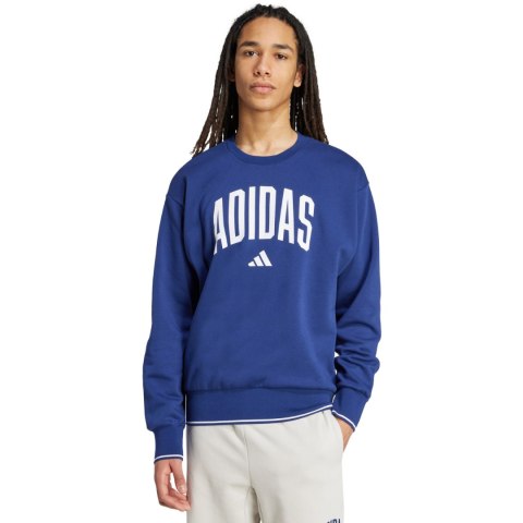 Bluza męska adidas Collegiate Sweat niebieska JM1734 Adidas