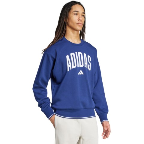 Bluza męska adidas Collegiate Sweat niebieska JM1734 Adidas