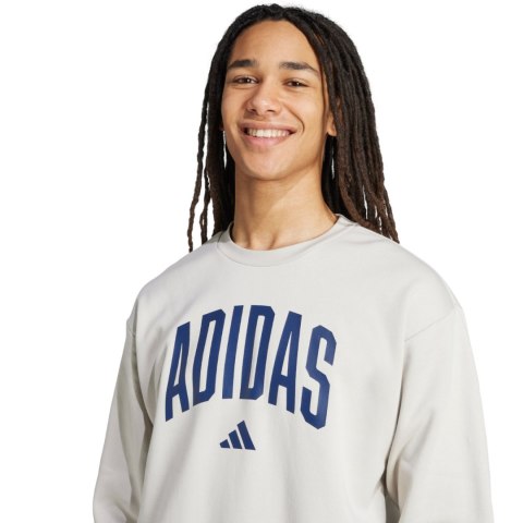 Bluza męska adidas Collegiate Sweat szara JM1732 Adidas