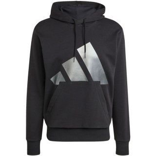 Bluza męska adidas Holiday 3S Hoodie czarna JM1698 Adidas