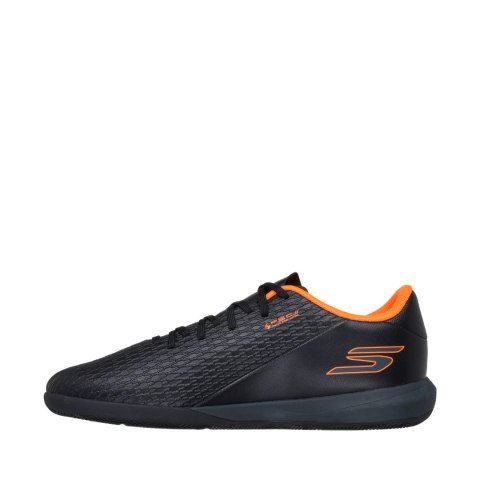Buty piłkarskie Skechers Club IC czarno-pomarańczowe 252136 BKOR Skechers