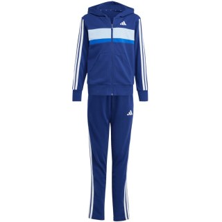 Dres dla dzieci adidas Seasonal Essentials Tiberio 3-Stripes French Terry granatowy JI6035 Adidas