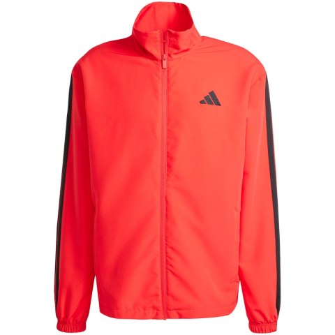 Dres męski adidas Sportswear Basic 3-Stripes Woven czerwony JI8851 Adidas