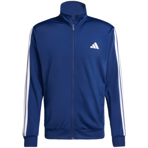 Dres męski adidas Sportswear Basic 3-Stripes niebieski JI8859 Adidas