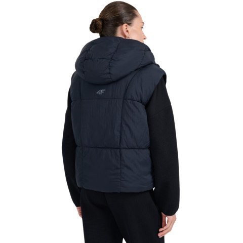 Kamizelka damska 4F F299 głęboka czerń 4FWAW25TVJAF299 20S 4F