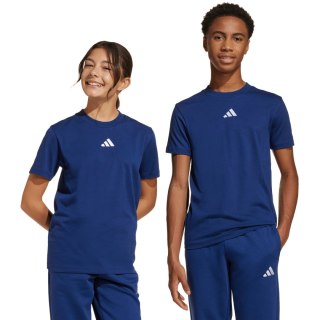 Koszulka dla dzieci adidas Essentials Tee 160 granatowa JY0613 Adidas