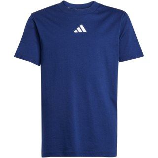 Koszulka dla dzieci adidas Essentials Tee 160 granatowa JY0613 Adidas