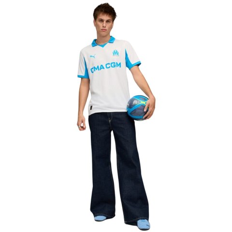 Koszulka męska Puma Olympique Marsylia Home Jersey Replica biała 779801 01 Puma
