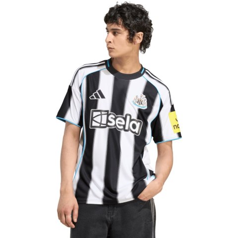 Koszulka męska adidas Newcastle United FC 25/26 Home biało-czarna JI7382 Adidas