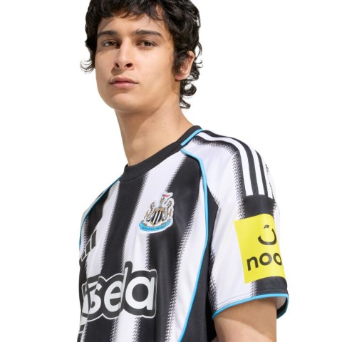 Koszulka męska adidas Newcastle United FC 25/26 Home biało-czarna JI7382 Adidas