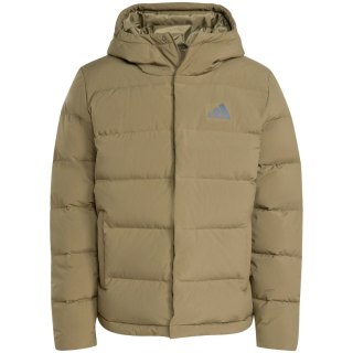 Kurtka męska adidas Helionic Climawarm Hoodie oliwkowa JX0580 Adidas