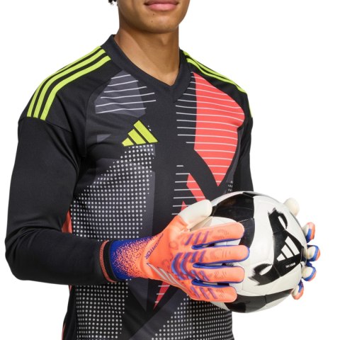 Rękawice bramkarskie adidas Predator Pro pomarańczowe JJ3533 Adidas teamwear