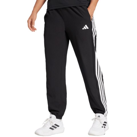 Spodnie damskie adidas Train Essentials 3-Stripes Woven czarne JI8313 Adidas