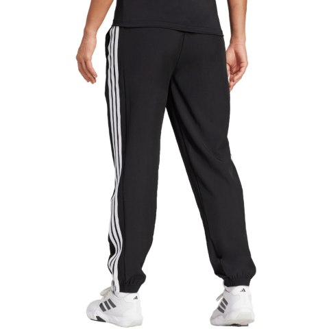 Spodnie damskie adidas Train Essentials 3-Stripes Woven czarne JI8313 Adidas