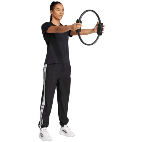 Spodnie damskie adidas Train Essentials 3-Stripes Woven czarne JI8313 Adidas