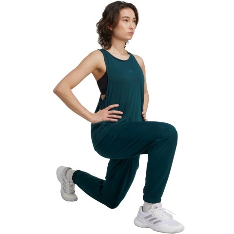 Spodnie damskie adidas Yoga Essentials zielone JY2812 Adidas