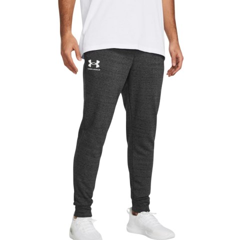 Spodnie męskie Under Armour Rival Terry Jogger szare 1380843 025 Under Armour
