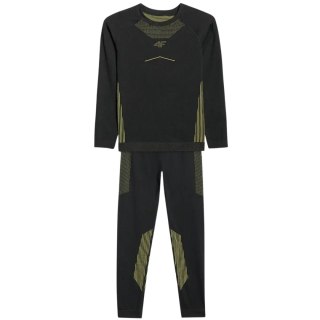 Bielizna bezszwowa dla chłopca 4F M248 głęboka czerń 4FJWAW25USEAM248 20S 4F