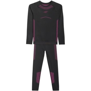 Bielizna bezszwowa dla dziewczynki 4F F250 głęboka czerń 4FJWAW25USEAF250 20S 4F