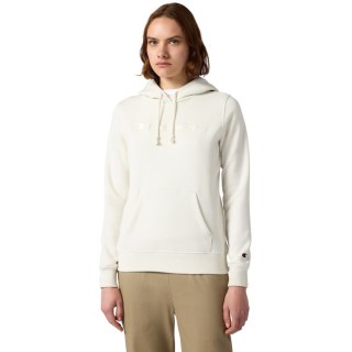 Bluza damska Champion Hooded Sweatshirt kremowa 118379 WW056 Champion