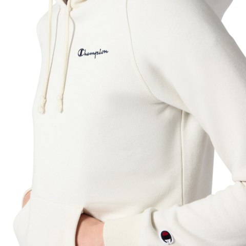 Bluza damska Champion Hooded Sweatshirt kremowa 118403 WW056 Champion