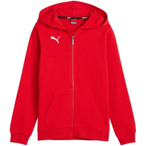 Bluza dla dzieci Puma teamGoal Casuals Hooded czerwona 658596 01 Puma