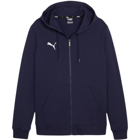 Bluza dla dzieci Puma teamGoal Casuals Hooded granatowa 658596 06 Puma