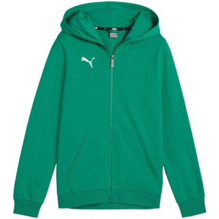 Bluza dla dzieci Puma teamGoal Casuals Hooded zielona 658596 05 Puma