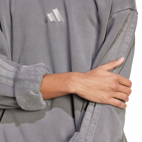 Bluza męska adidas ALL SZN Fleece Washed Hoodie szara JL6539 Adidas