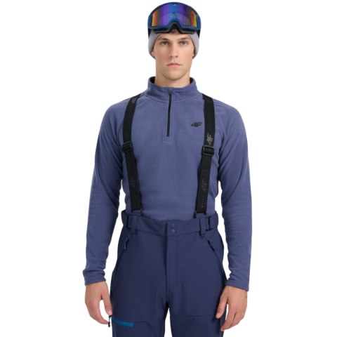 Bluza polarowa męska 4F M065 denim 4FWAW25UFLEM065 32S 4F