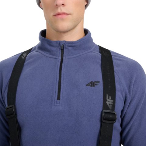 Bluza polarowa męska 4F M065 denim 4FWAW25UFLEM065 32S 4F