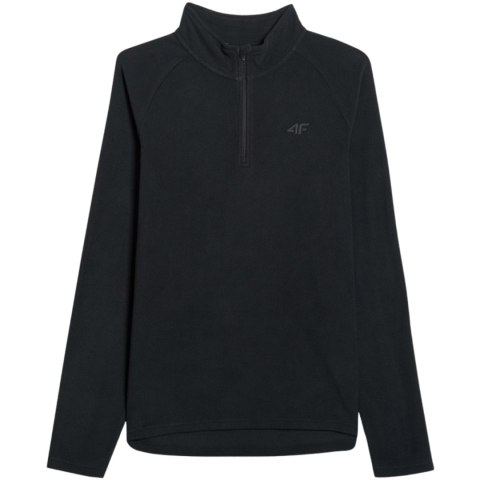 Bluza polarowa męska 4F M065 głęboka czerń 4FWAW25UFLEM065 20S 4F
