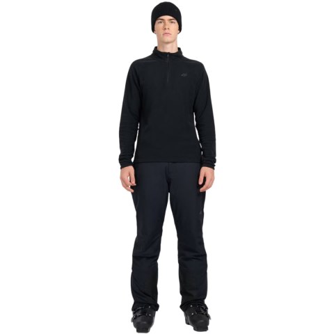 Bluza polarowa męska 4F M065 głęboka czerń 4FWAW25UFLEM065 20S 4F