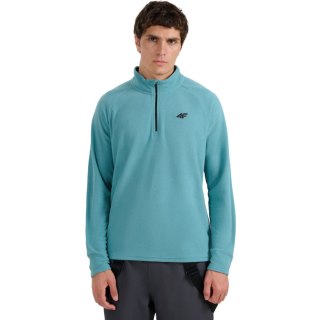 Bluza polarowa męska 4F M065 morska zieleń 4FWAW25UFLEM065 46S 4F