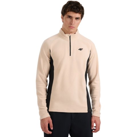 Bluza polarowa męska 4F M066 beżowa 4FWAW25UFLEM066 83S 4F