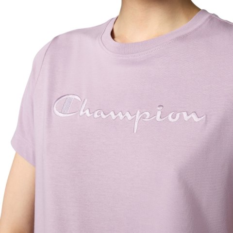 Koszulka damska Champion SS Tee różowa 118382 VS100 Champion