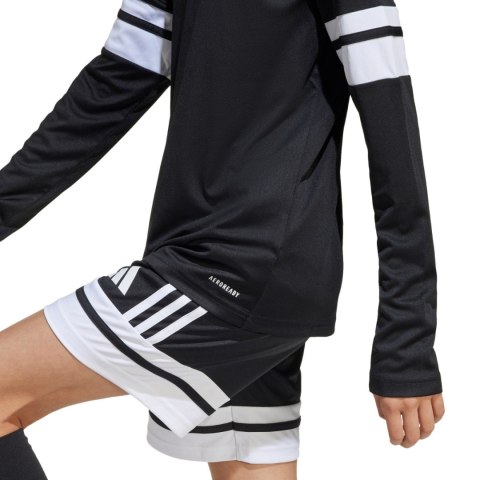 Koszulka dla dzieci adidas Squadra 25 Long Sleeve Jersey czarno-biała JJ0047 Adidas teamwear